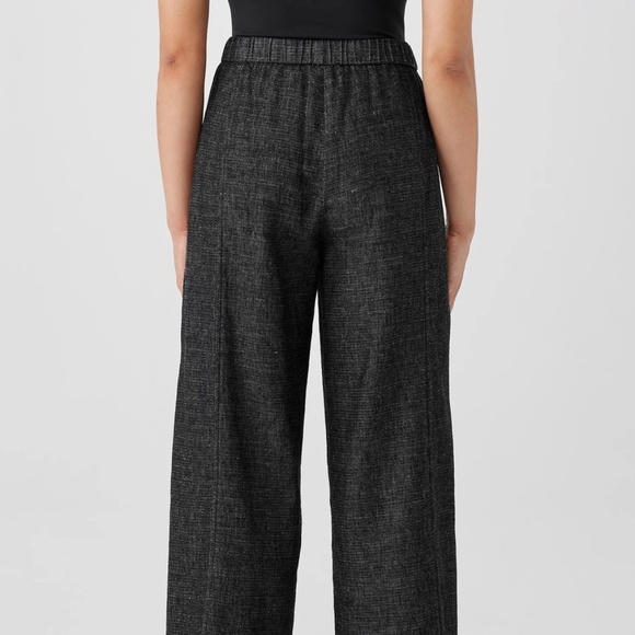 Eileen Fisher Tweedy Hemp Cotton Wide-Leg Pant Size XL - Picture 2 of 9
